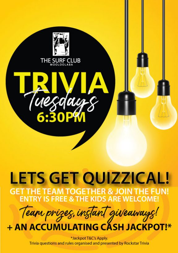 The Surf Club Mooloolab Trivia Night
